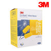 אטמי אוזניים E-A-Rsoft Yellow Neons Earplugs עם שרוך 200 יחידות זוגות 