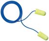 אטמי אוזניים E-A-Rsoft Yellow Neons Earplugs עם שרוך 200 יחידות זוגות 