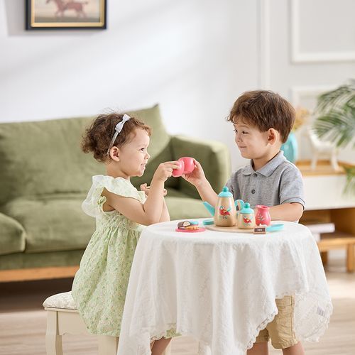 סט תה מעץ למשחק - HAPE