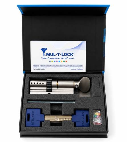 צילינדר מולטילוק MTL600 עם כפתור