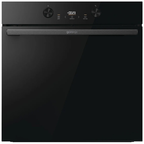 תנור בנוי פירוליטי - 77 ליטר Gorenje גורנייה G400 BPS6737E04DBG זכוכית שחורה