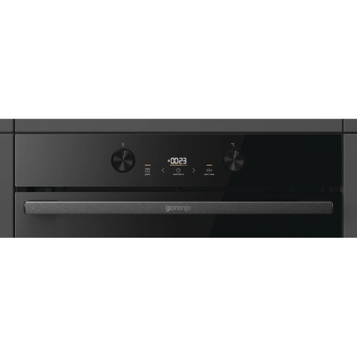 תנור בנוי פירוליטי - 77 ליטר Gorenje גורנייה G400 BPS6737E04DBG זכוכית שחורה