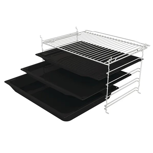תנור בנוי פירוליטי - 77 ליטר Gorenje גורנייה G400 BPS6737E04DBG זכוכית שחורה