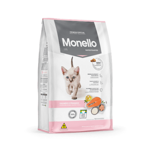 מונלו חתול גורים סלמון ועוף | Monello Kitten Salmon and Chicken