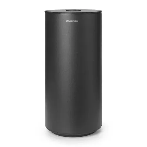 מתקן תלוי לגלילי נייר טואלט שחור מט Brabantia (קידוח) מתוך קולקציית מתקנים לנייר טואלט (שילוב בחדר הרחצה) - שילוב מושלם בין נוחות שימוש יומיומית