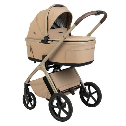 עגלת תינוק עם אמבטיה, טיולון וסלקל Novo 2026 Design iCON מוקה Sportline