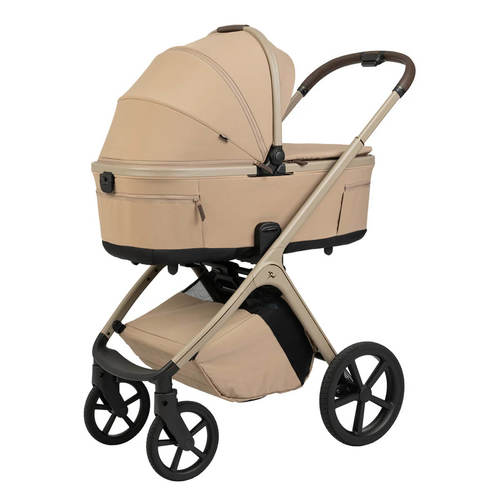 עגלת תינוק עם אמבטיה, טיולון וסלקל Novo 2026 Design iCON מוקה Sportline