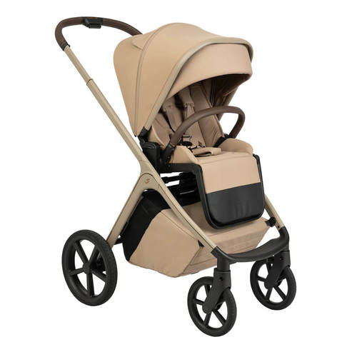 עגלת תינוק עם אמבטיה, טיולון וסלקל Novo 2026 Design iCON מוקה Sportline