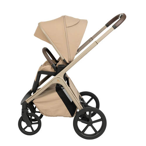 עגלת תינוק עם אמבטיה, טיולון וסלקל Novo 2026 Design iCON מוקה Sportline