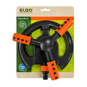 ממטרה מסתובבת 3 זרועות ELGO – השקיה חכמה בלי לעמוד עם הצינור