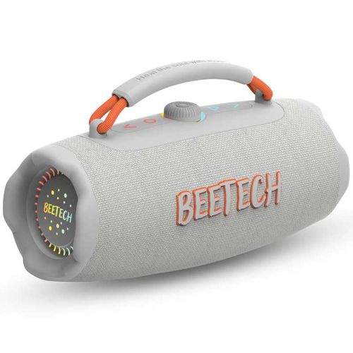 רמקול בלוטוס נייד Echo Pro מבית BeeTech עם תאורת RGB עוצמה 40W