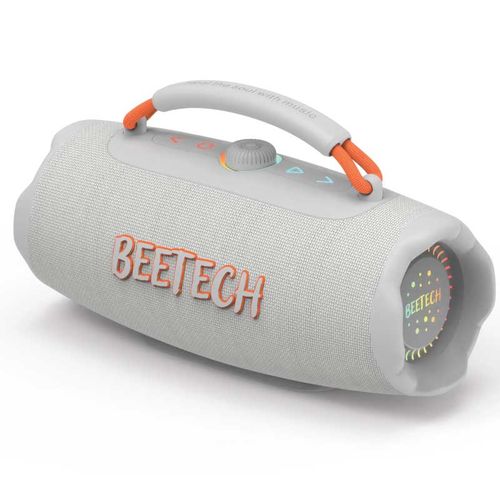 רמקול בלוטוס נייד Echo Pro מבית BeeTech עם תאורת RGB עוצמה 40W