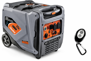 גנרטור מושתק אינוורטר 4000w הנעה חשמלית וידנית כולל שלט אלחוטי 101000-018 HUNTER