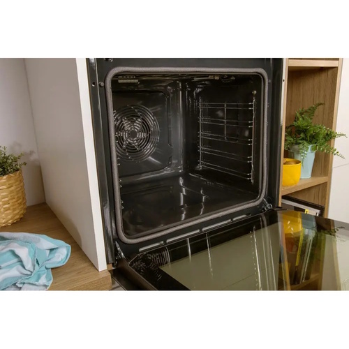 תנור בנוי פירוליטי - 77 ליטר Gorenje גורנייה BPSAX6747A08BG זכוכית שחורה משולב נירוסטה