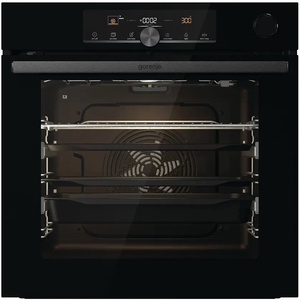 תנור בנוי פירוליטי - 77 ליטר Gorenje גורנייה OPS84BG זכוכית שחורה
