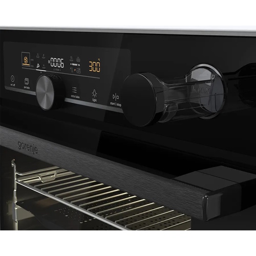 תנור בנוי פירוליטי - 77 ליטר Gorenje גורנייה OPS84BG זכוכית שחורה