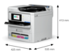 מדפסת משולבת Epson WorkForce Pro EM-C800RDWF אפסון