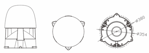 רמקול נוף 8 אינץ' 8