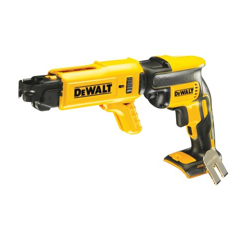 מברגת גבס נטענת DEWALT DCF620N 18V XR - גוף בלבד עם בקרת עומק ללא כלים, ביט PR2 וחרטום לבורג בודד