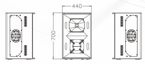 רמקול הופעה 2×12 אינץ' 2×12 אינץ' TH312