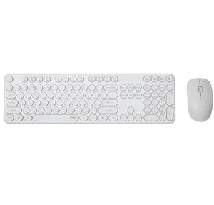 סט מקלדת ועכבר אלחוטיים Rapoo X260SB Wireless Set White ראפו