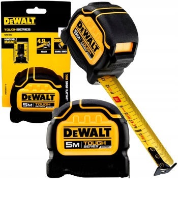 סרט מדידה 5 מטר 32MM ראש מגנטי מבית DEWALT