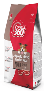 פורמה 360 כלב בוגר כבש ואורז 12 ק"ג | Forma 360 Dog Adult Lamb and Rice 12 kg