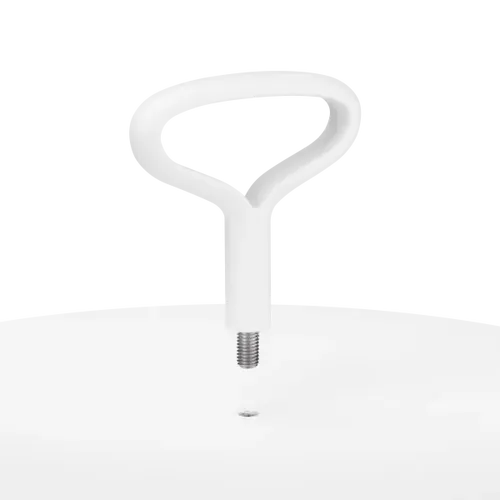 שולחן צד-מגש לבן לגינה   PORTER- White Garden side table 