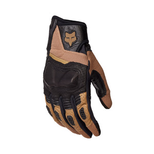 כפפות רכיבה פוקס שחור / חום  - FOX BOMBER PRO GLOVE 