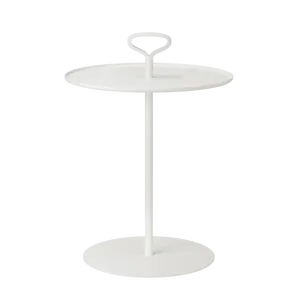 שולחן צד-מגש אפור משי לגינה PORTER-  Silk Grey Garden side table 