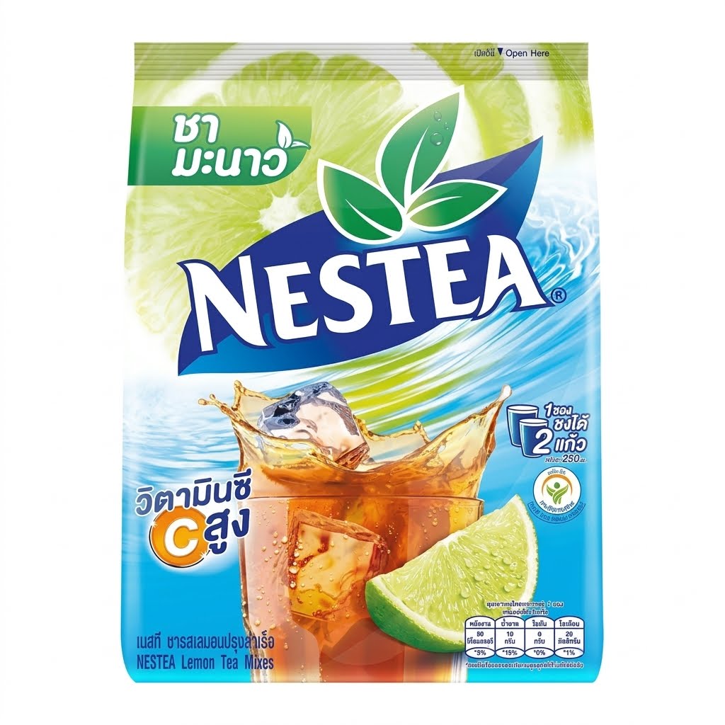 NESTEA - ערכה להכנת משקה בטעם  תה לימון 234 גרם 
