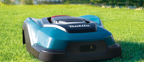 מכסחת דשא רובוטית נטענת Makita RM350D 18V – לכיסוח אוטונומי מושלם