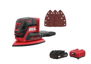 מלטשת מולטי יד אחת BRUSHLESS 20V + מטען וזוג סוללות מתנה!