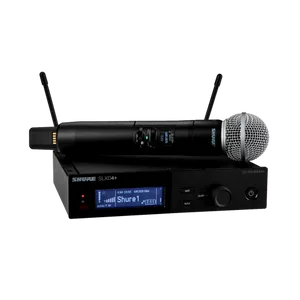 SHURE מערכת סאונד מיקרופון אלחוטית דגם SLXD24+/58 מבית Shure