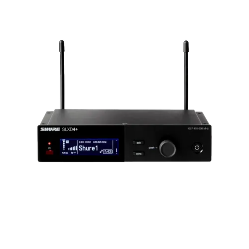 SHURE מערכת סאונד מיקרופון אלחוטית דגם SLXD24+/58 מבית Shure