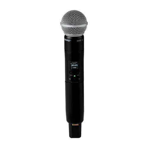 SHURE מערכת סאונד מיקרופון אלחוטית דגם SLXD24+/58 מבית Shure