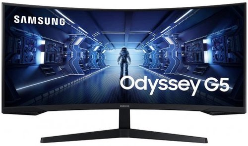 מסך גיימינג קעור Samsung Odyssey G5 C34G55TWWP 