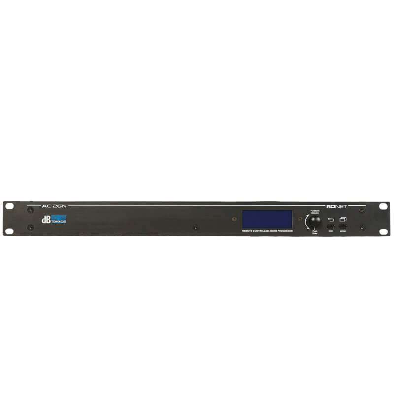 בקר שמע דיגיטלי “19 dBTechnologies AC26N RDNET
