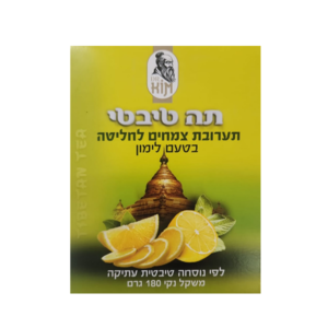 תה טיבטי תערובת צמחים לחליטה בטעם לימון (180 גרם) ד"ר קים