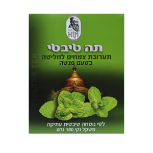 תה טיבטי תערובת צמחים לחליטה בטעם מנטה (180 גרם) ד"ר קים