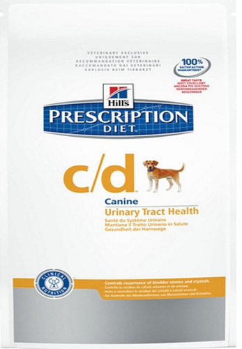 מזון יבש ייעודי לכלב - הילס C/D 12 ק''ג HILLS DOG PRESCRIPTION DIET CANINE URINARY TRACT HEALTH