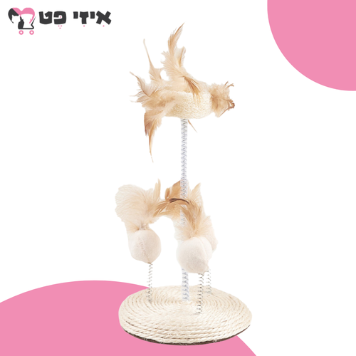 פופוס וובלר טבעי מגרדת לחתול FOFOS