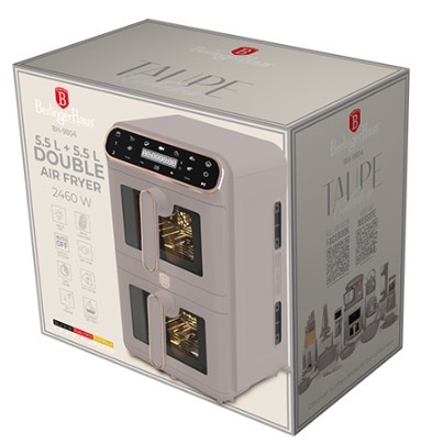 אייר פרייר כפול 11 ליטר 2 תאים נפרדים Berlinger Haus BH9804