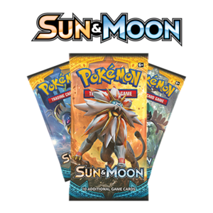 חבילת בוסטר Pokémon TCG: Sun & Moon (10 קלפים)