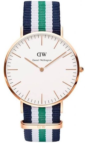 Daniel Wellington 0108DW גודל 40MM רצועת בד