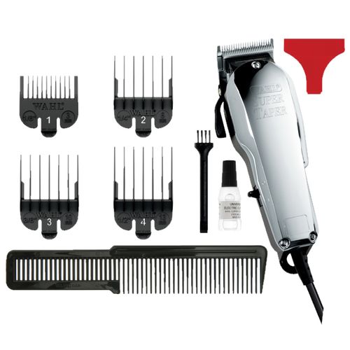 מכונת תספורת מקצועית WAHL 08463-316H CHROME SUPER TAPER