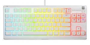 מקלדת גיימינג SteelSeries Apex 3 TKL White LED Gaming Keyboard