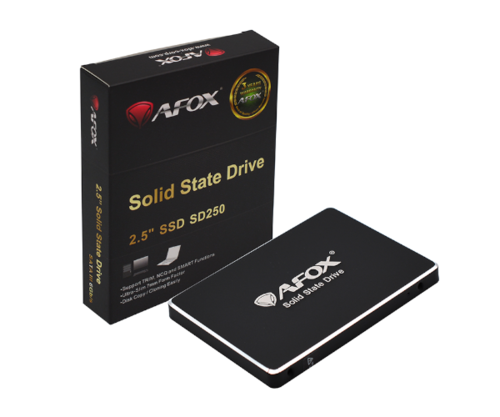 דיסק פנימי | AFOX SD250 | 500GB SATAIII 2.5 3D NAND 500 450RW