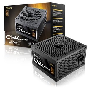 ספק כוח | Antec CSK 650DC | 650W | ATX Non-Modular PSU 80 plus Bronze