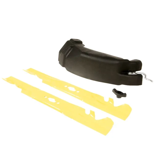 קיט חיפוי מקורי Cub Cadet לדק כיסוח 42 אינץ' הכולל שני להבי Xtreme, פקק חיפוי וחומרי התקנה